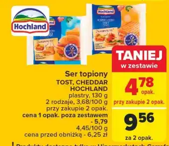 Carrefour Ser topiony Hochland oferta