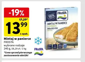 Intermarche Mintaj w panierce 240 g oferta
