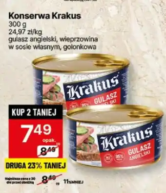 Delikatesy Centrum Konserwa Krakus 300 g oferta