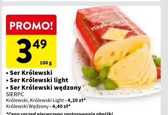 Intermarche Ser Królewski 100 g oferta