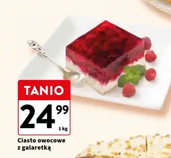 Intermarche Ciasto owocowe z galaretką 1 kg oferta