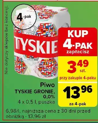 Globi Piwo Tyskie Gronie oferta