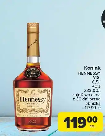Carrefour Cognac Hennessy Fine De oferta