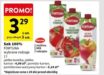 Intermarche Sok 100% 1 l oferta