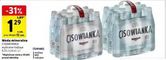 Intermarche Woda mineralna 0,5 l oferta