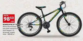 Auchan Rower 24 turbacz Husar oferta