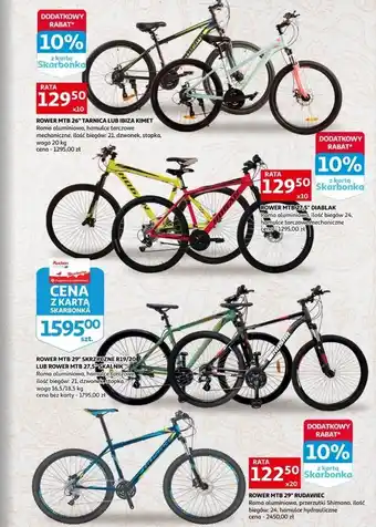 Auchan Rower ibiza 26'' Kimet oferta