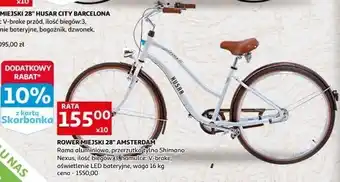 Auchan Rower miejski 28 Husar oferta