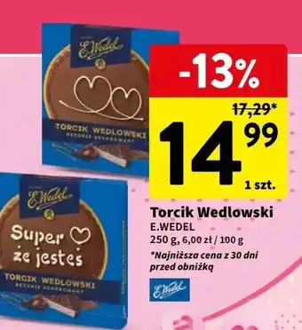 Intermarche Torcik waflowy E. Wedel Wedlowski oferta