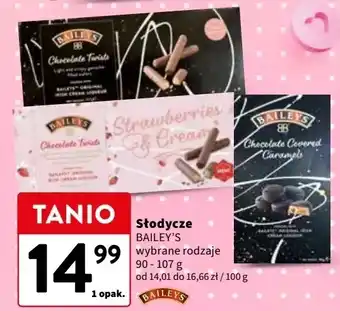 Intermarche Paluszki truskawkowe Baileys oferta