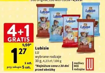 Intermarche Ciastko czekoladowe Lu Petitki Lubisie oferta