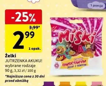 Intermarche Żelki miśki Akuku! oferta
