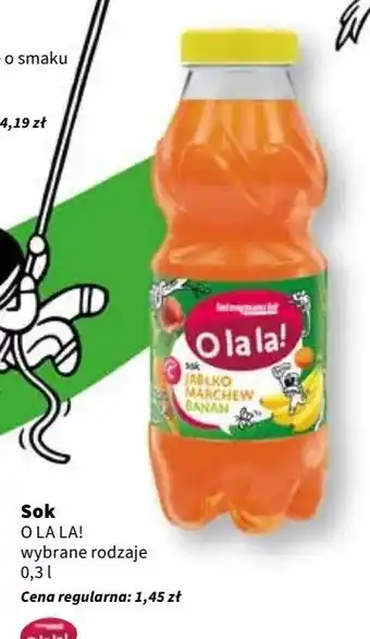 Intermarche Sok jabłko-marchew-banan O La La! oferta