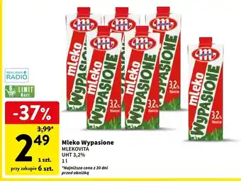 Intermarche Mleko 3.2% Mlekovita Wypasione oferta