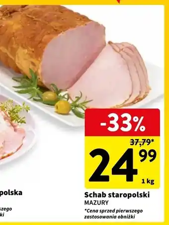 Intermarche Schab staropolski Mazury Ełk oferta