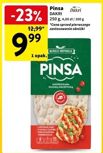 Intermarche Pinsa Dakri oferta