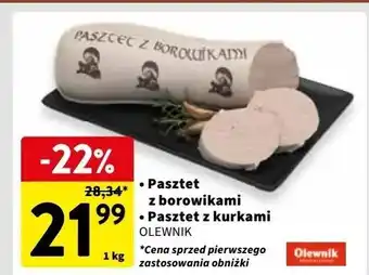 Intermarche Pasztet z borowikami Olewnik oferta