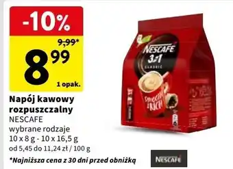 Intermarche Kawa Nescafe 3In1 Classic oferta