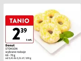 Intermarche Donut z nadzieniem Stokson oferta