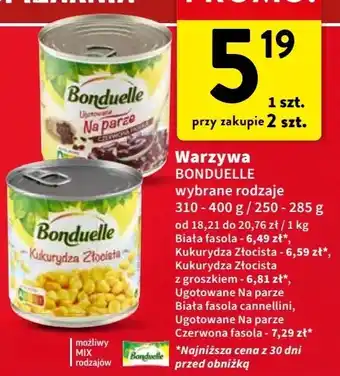 Intermarche Kukurydza konserwowa Bonduelle oferta