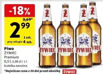 Intermarche Piwo Żywiec Jasne Pełne oferta
