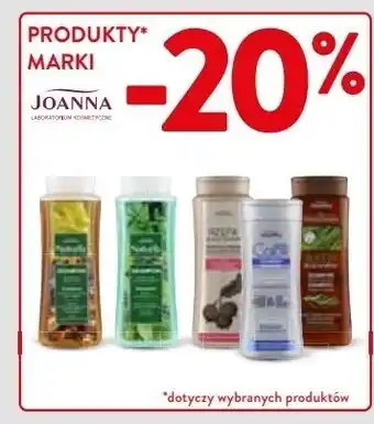 Intermarche Szampon do włosów pokrzywa i zielona herbata Joanna Naturia Włosy oferta