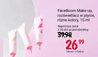 Rossmann Rozświetlacz w płynie 02 Face Boom oferta