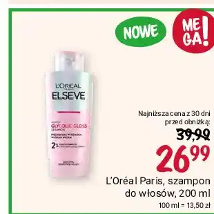 Rossmann Szampon do włosów przywracający blask L'oreal Elseve Glycolic Gloss oferta