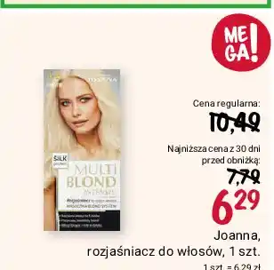Rossmann Rozjaśniacz do włosów intensiv 4-5 tonów Joanna Multi Blond oferta
