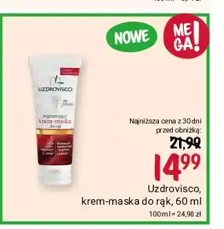 Rossmann Krem-maska do rąk Uzdrovisco oferta