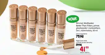 Rossmann Wielofunkcyjny produkt do twarzy 001 fair Rimmel The Multi-Tasker Better Than Filters oferta
