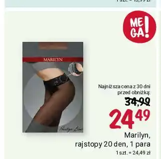 Rossmann Rajstopy damskie 20 den Marilyn oferta