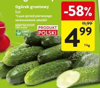 Intermarche Ogórek gruntowy oferta