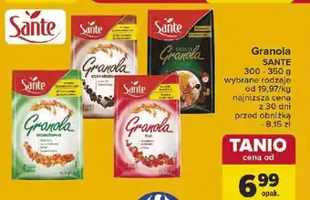 Carrefour Market Granola owocowa Sante granola oferta