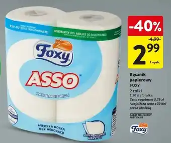 Intermarche Recznik papierowy Foxy Asso oferta