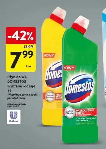 Intermarche Płyn do wc citrus fresh Domestos oferta