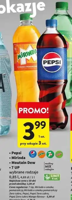 Intermarche Napój Pepsi Mango oferta
