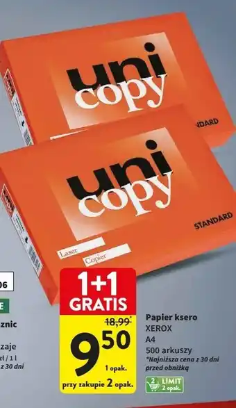 Intermarche Papier do ksero Uni Copy oferta