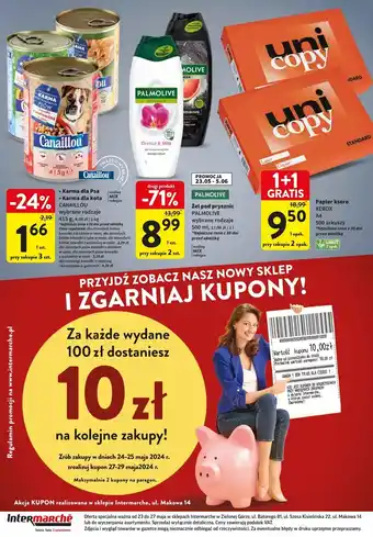 Intermarche Pokarm dla psa z wołowiną Canaillou oferta