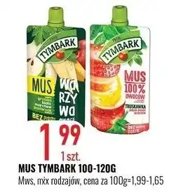 E.Leclerc Mus truskawka-jabłko-banan-marchew Tymbark 100% Owoców oferta