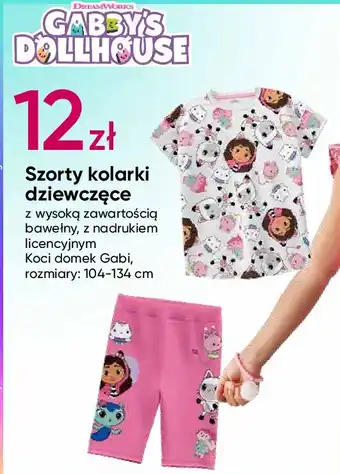Szorty kolarki dziewczęce koci domek gabi