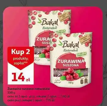 Auchan Zurawina suszona Bakal Naturalnie oferta