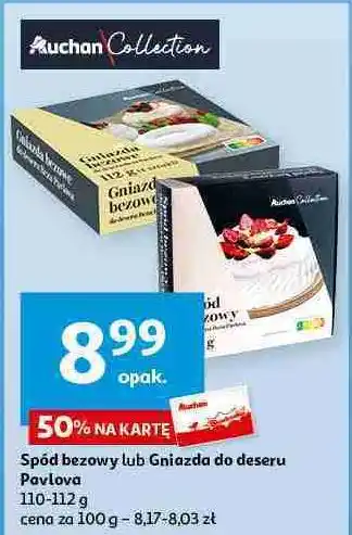 Auchan Gniazda bezowe Auchan Wyjątkowe (Logo Złote) oferta