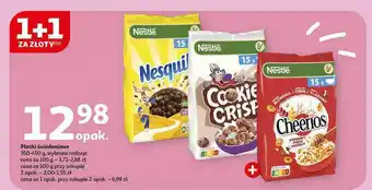 Auchan Płątki śniadaniowe Cheerios oferta
