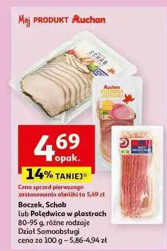 Auchan Schab pieczony Auchan oferta