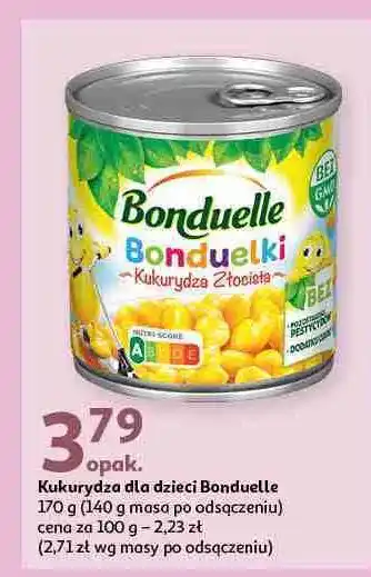 Auchan Kukurydza złocista Bonduelle Bonduelki oferta