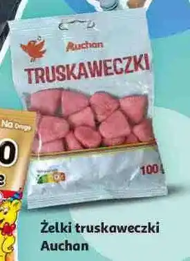 Auchan Żelki truskaweczki Auchan Różnorodne (Logo Czerwone) oferta