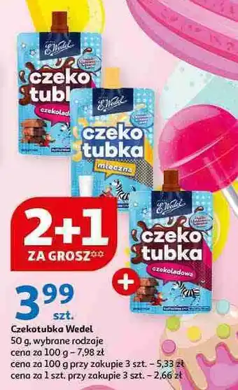 Auchan Czekotubka mleczna E. Wedel oferta