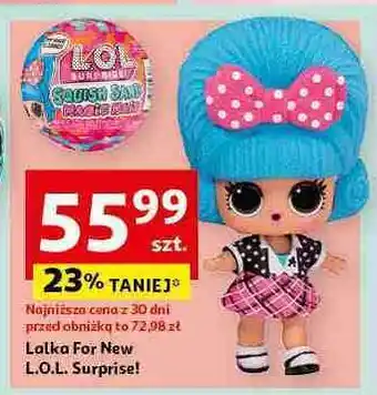 Auchan Laleczka squish sand Lol Surprise oferta