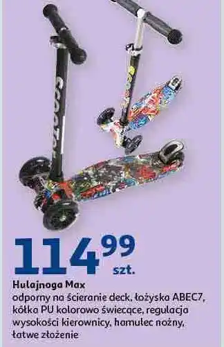 Auchan Hulajnoga max oferta
